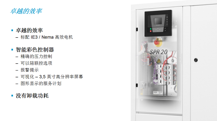 無油渦旋空壓機效率